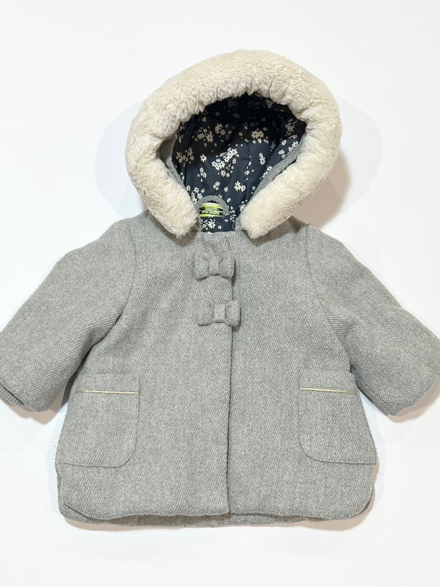 Grey padded jacket - Size 00