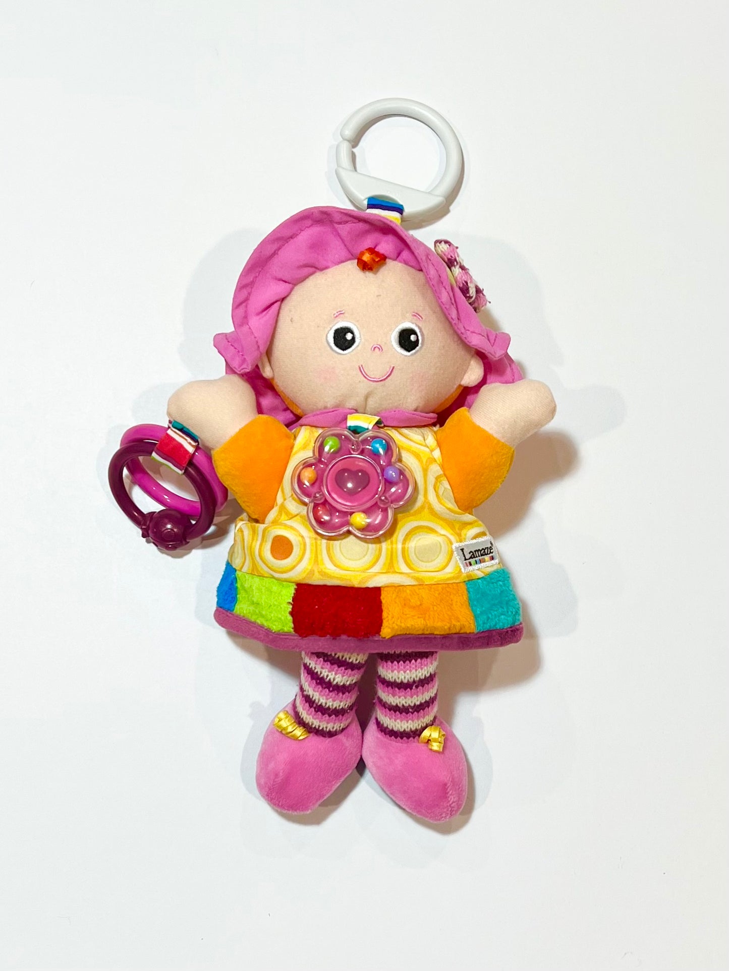 Colourful dolly pram toy