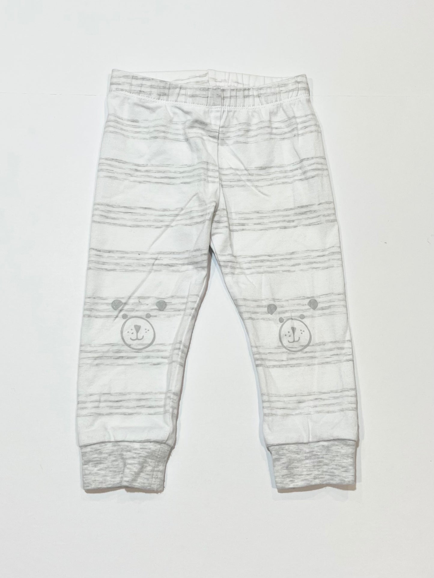 Striped bear leggings - Size 0