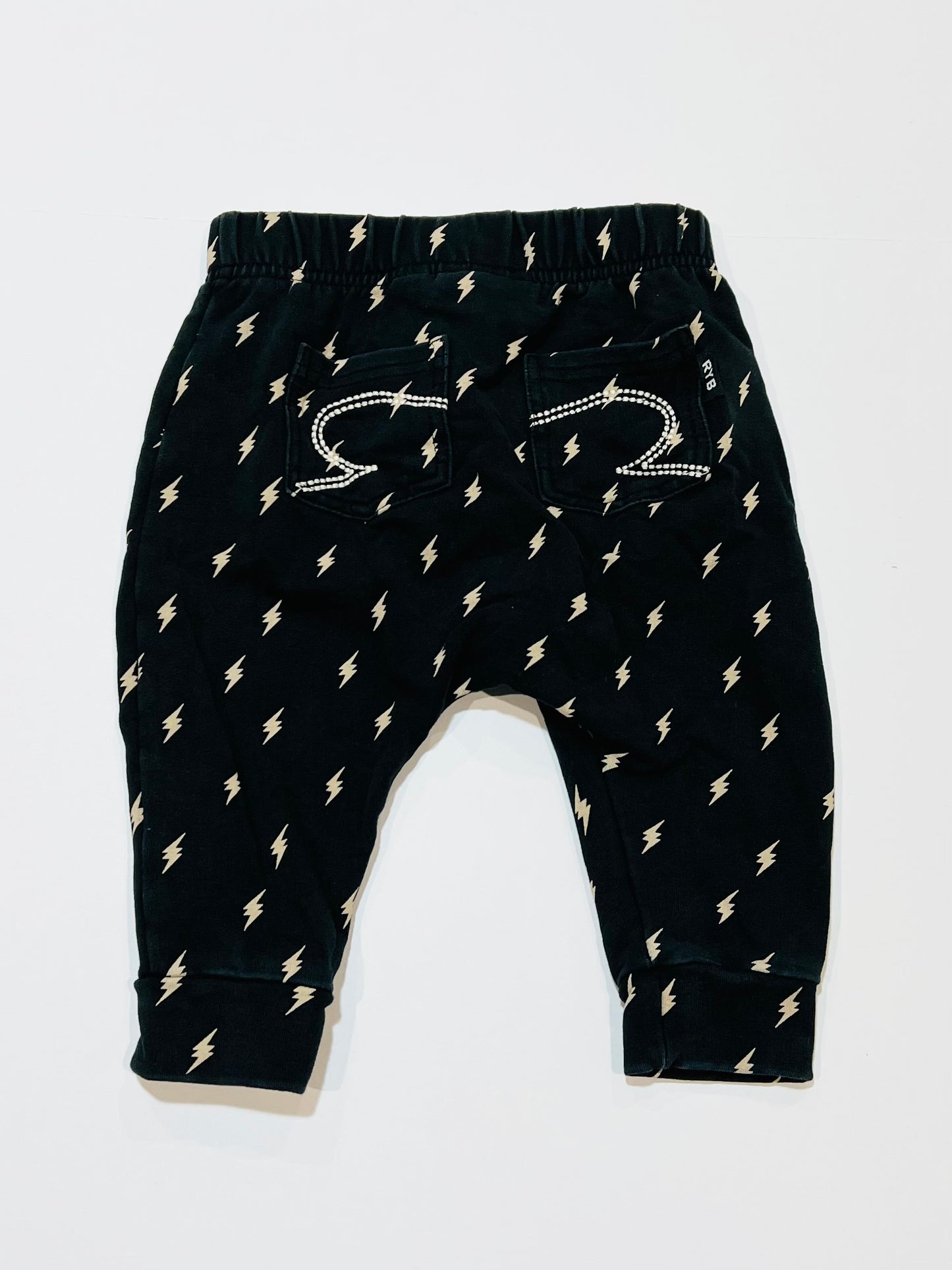Black lightning pants - Size 0
