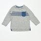 Grey pocket top - Size 0