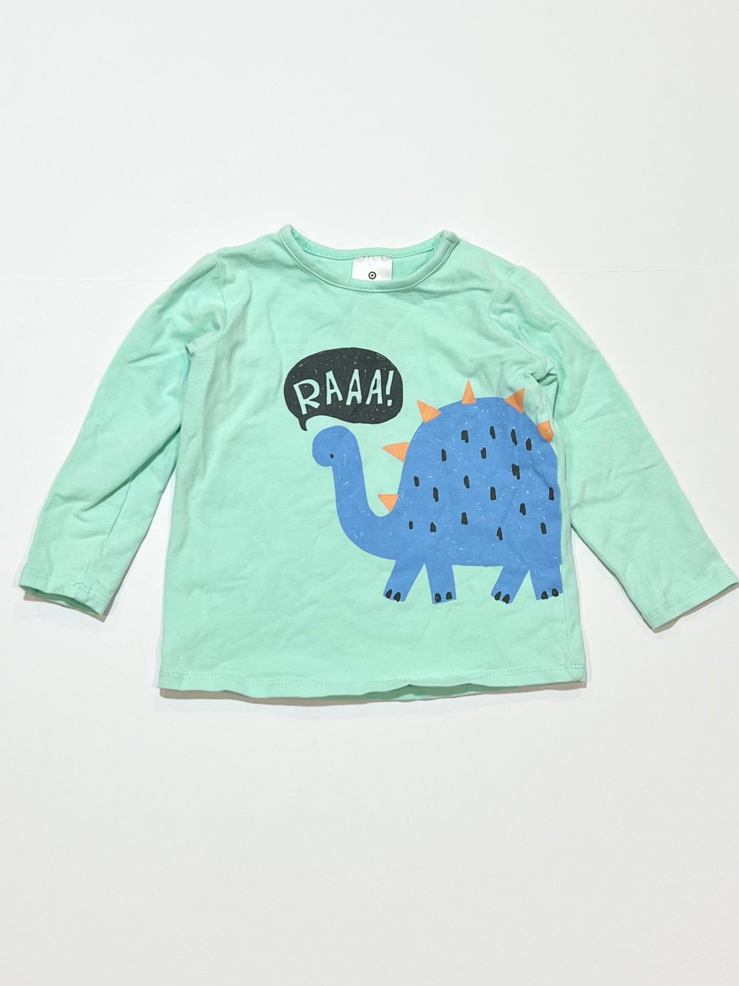 Green dinosaur top - Size 0