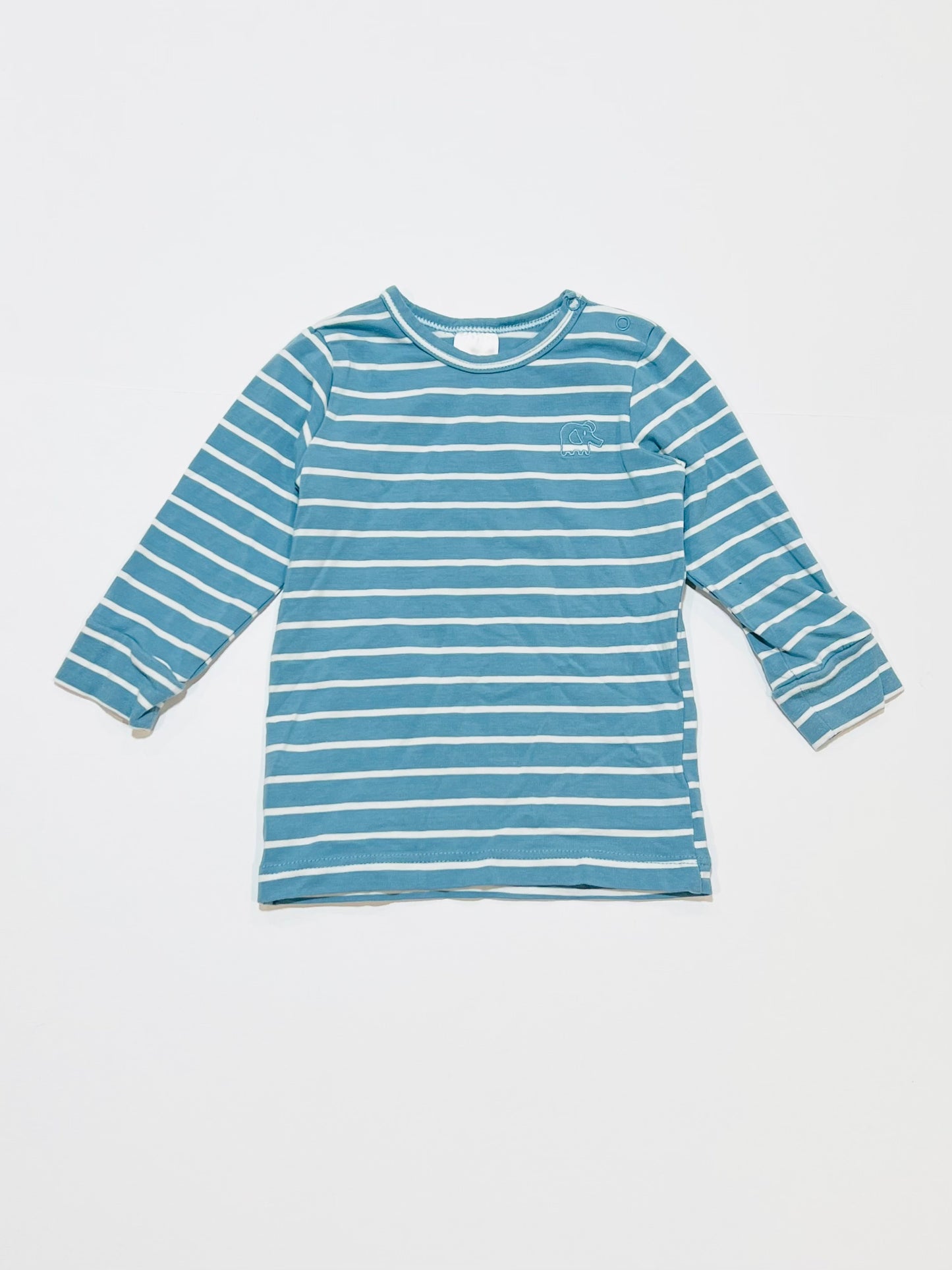 Striped elephant top - Size 0