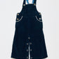 Navy corduroy overalls - Size 0