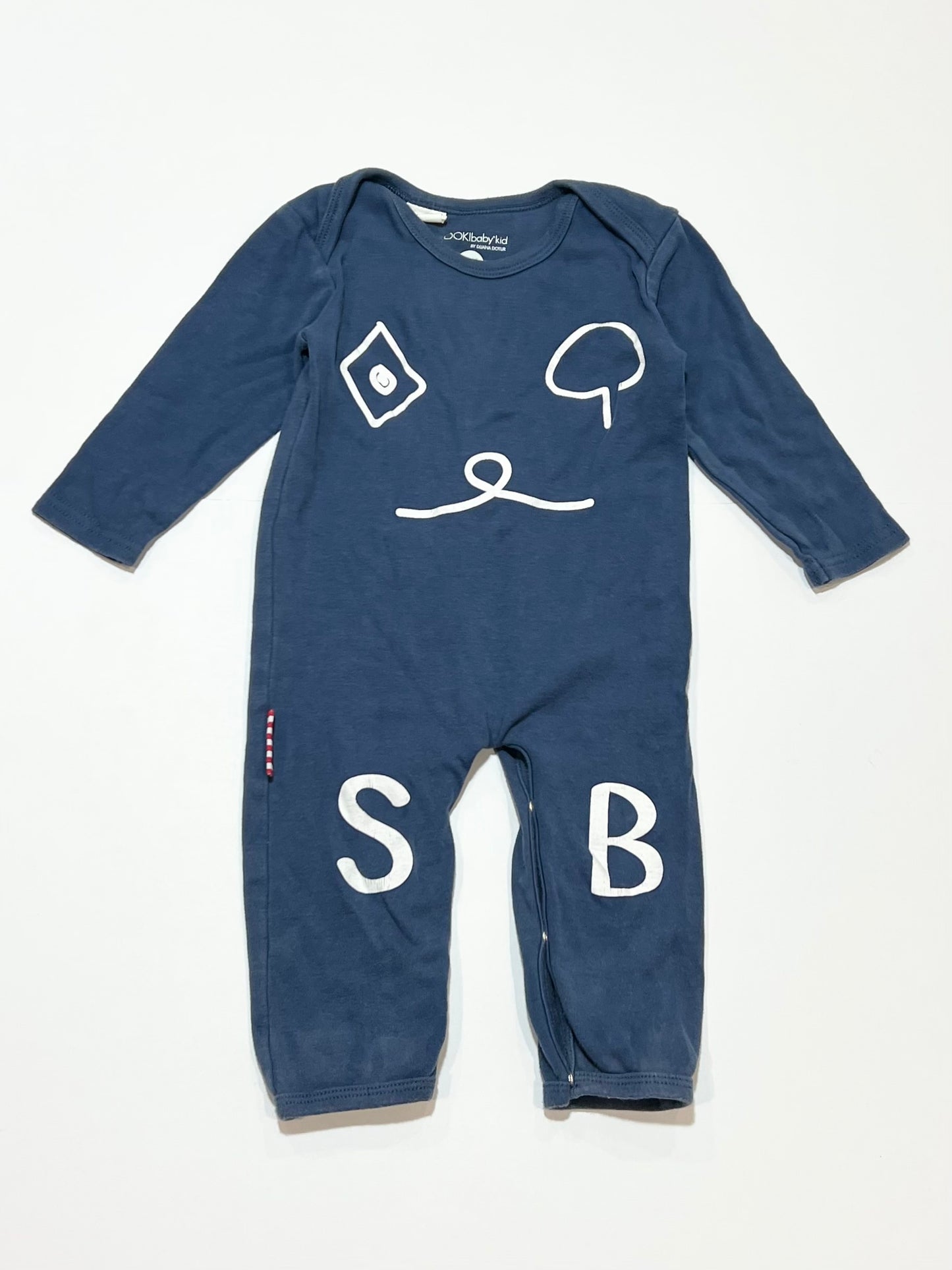 Blue onesie - Size 0