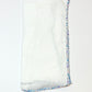 Floral trim muslin wrap