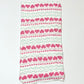 Pink hearts muslin wrap