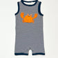 Striped crab romper - Size 0