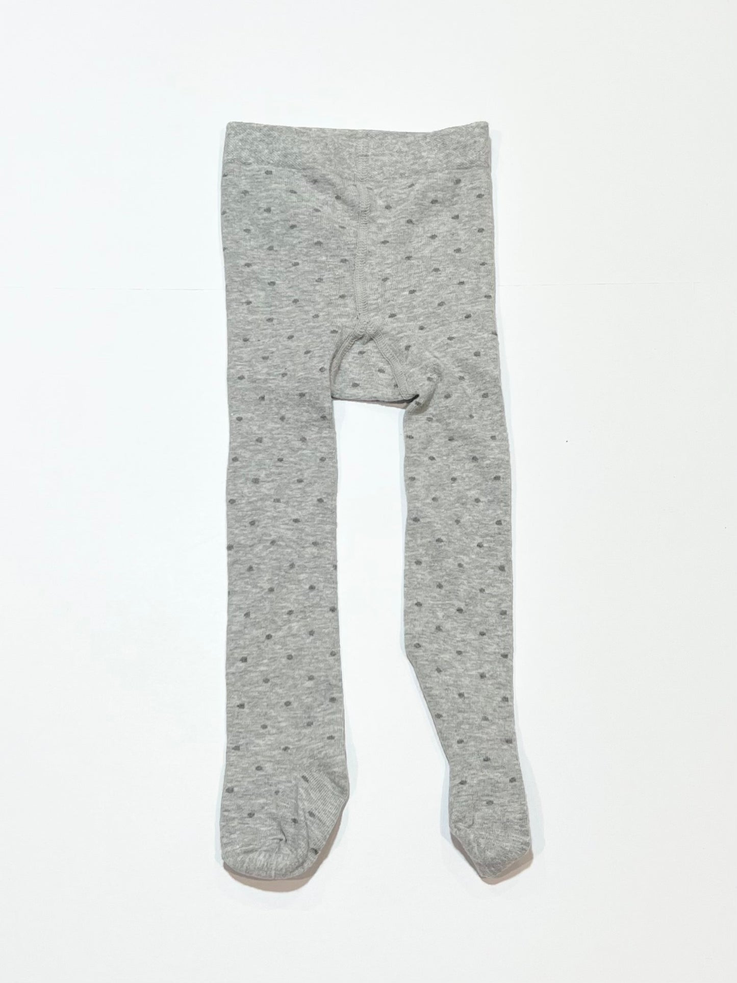 Grey spot tights - Size 0