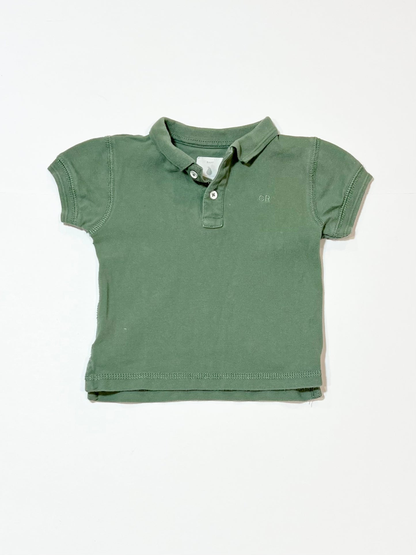 Green polo shirt - Size 0