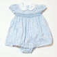 Smocked corduroy dress - Size 0