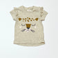 Brown cheetah tee - Size 000