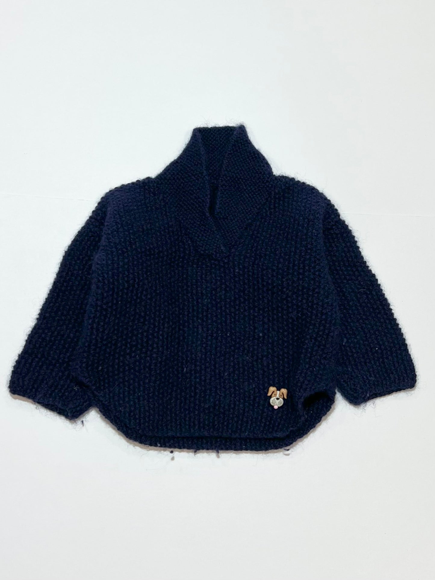 Navy knitted jumper - Size 0