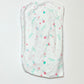 Floral jersey bassinet fitted sheet