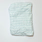 Green jersey bassinet fitted sheet