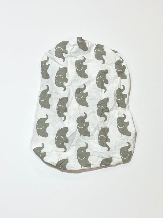 Elephants bassinet fitted sheet
