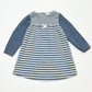 Striped jersey dress - Size 9-12 months