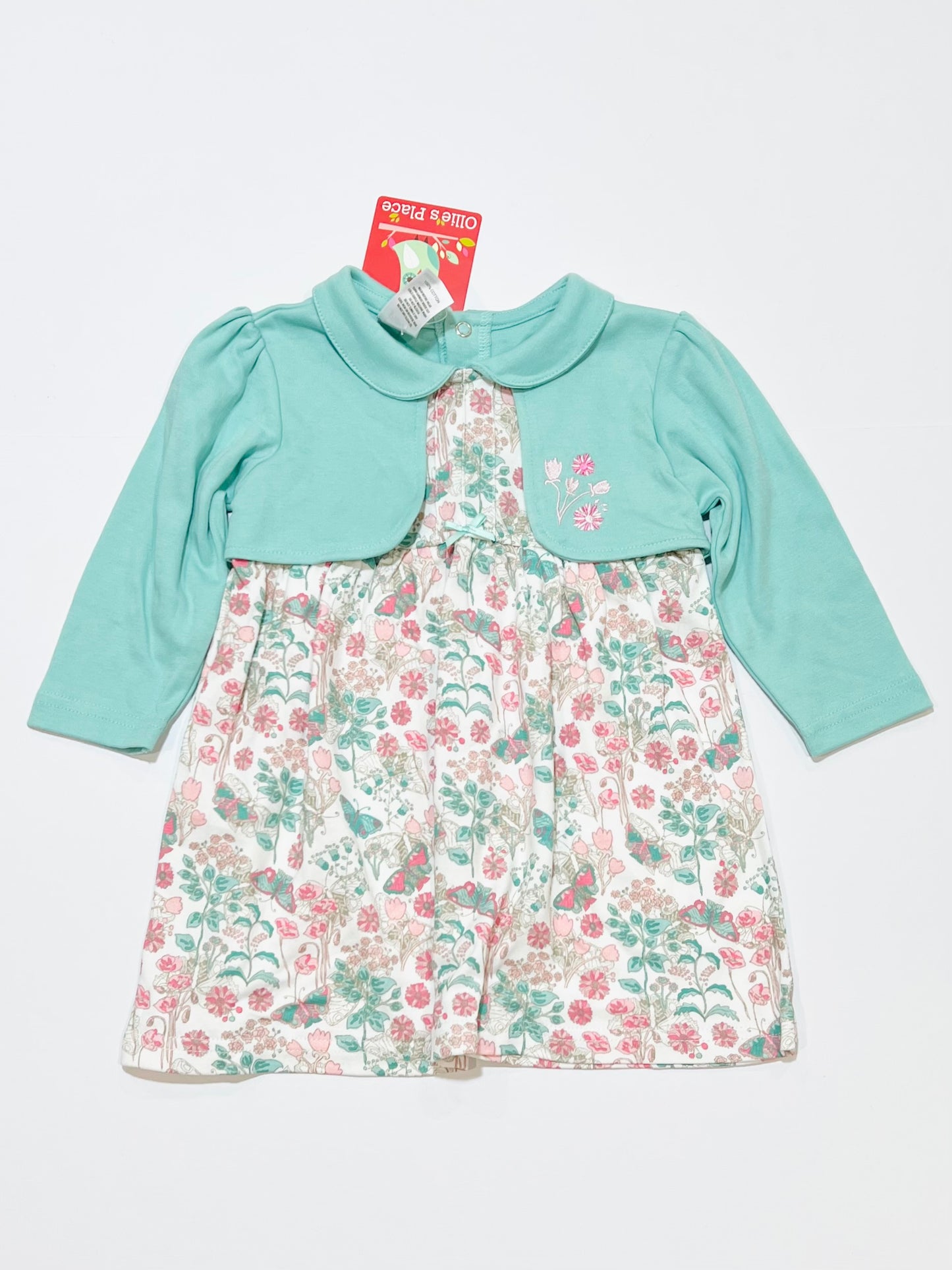 Floral jersey dress brand new - Size 0