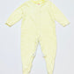 Yellow stripe onesie - Size 6-9 months