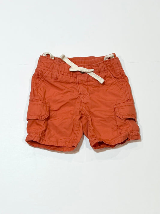 Orange cargo shorts - Size 000