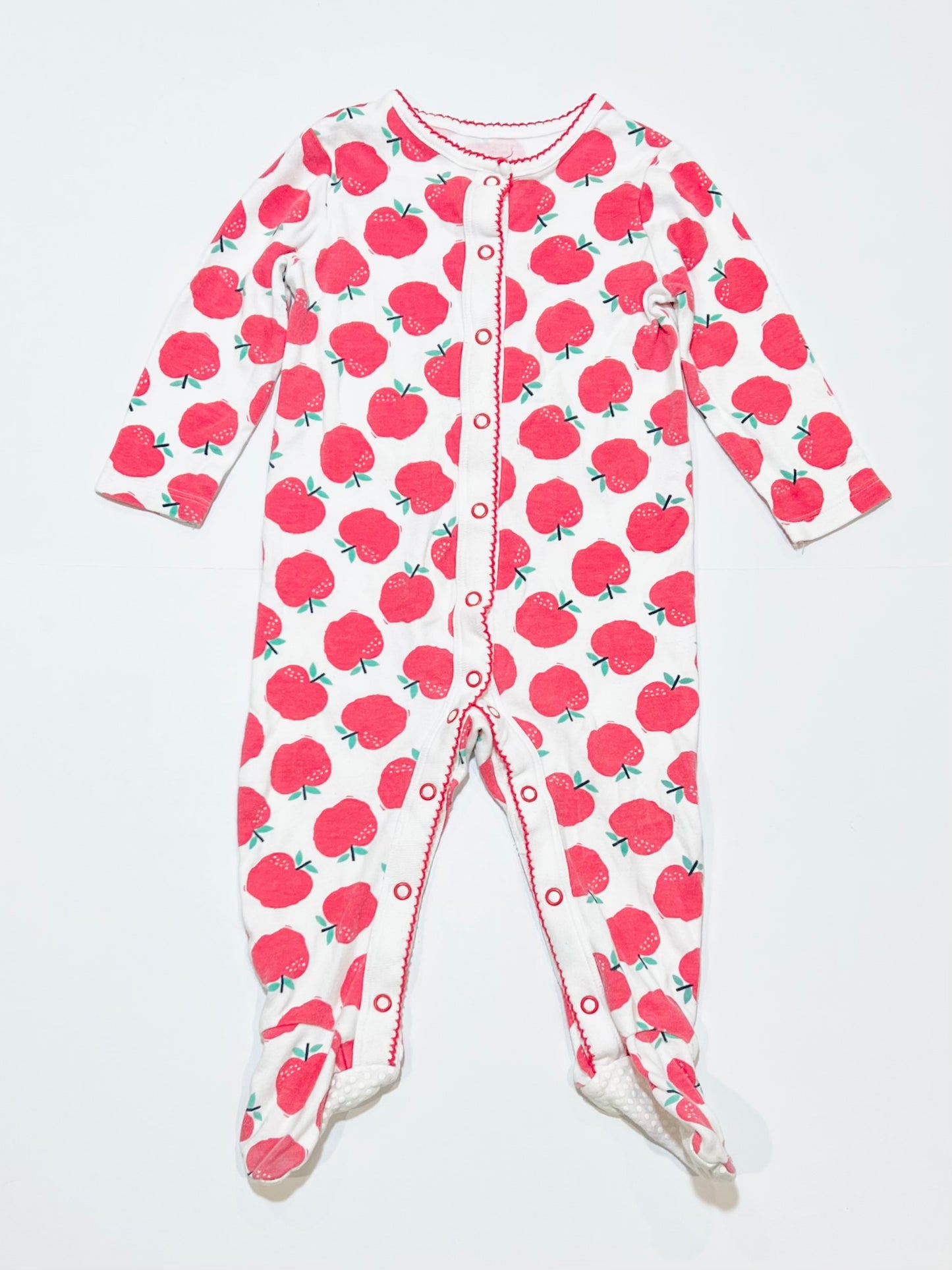 Apples onesie - Size 9-12 months