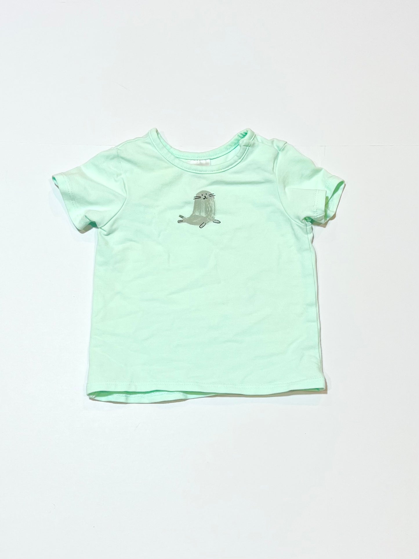 Green seal tee - Size 000
