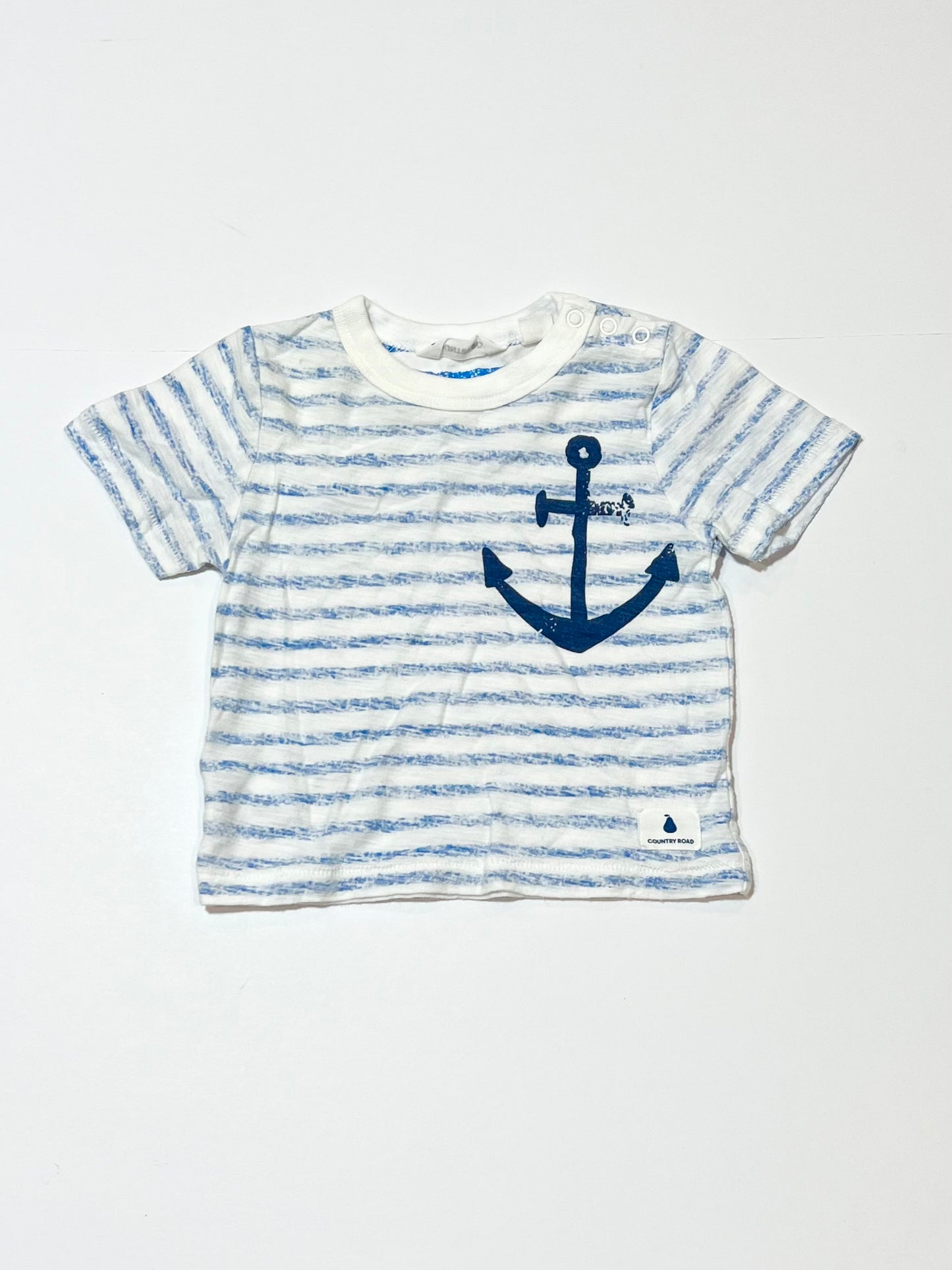 Striped anchor tee - Size 000