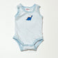 Striped dinosaur bodysuit - Size 000