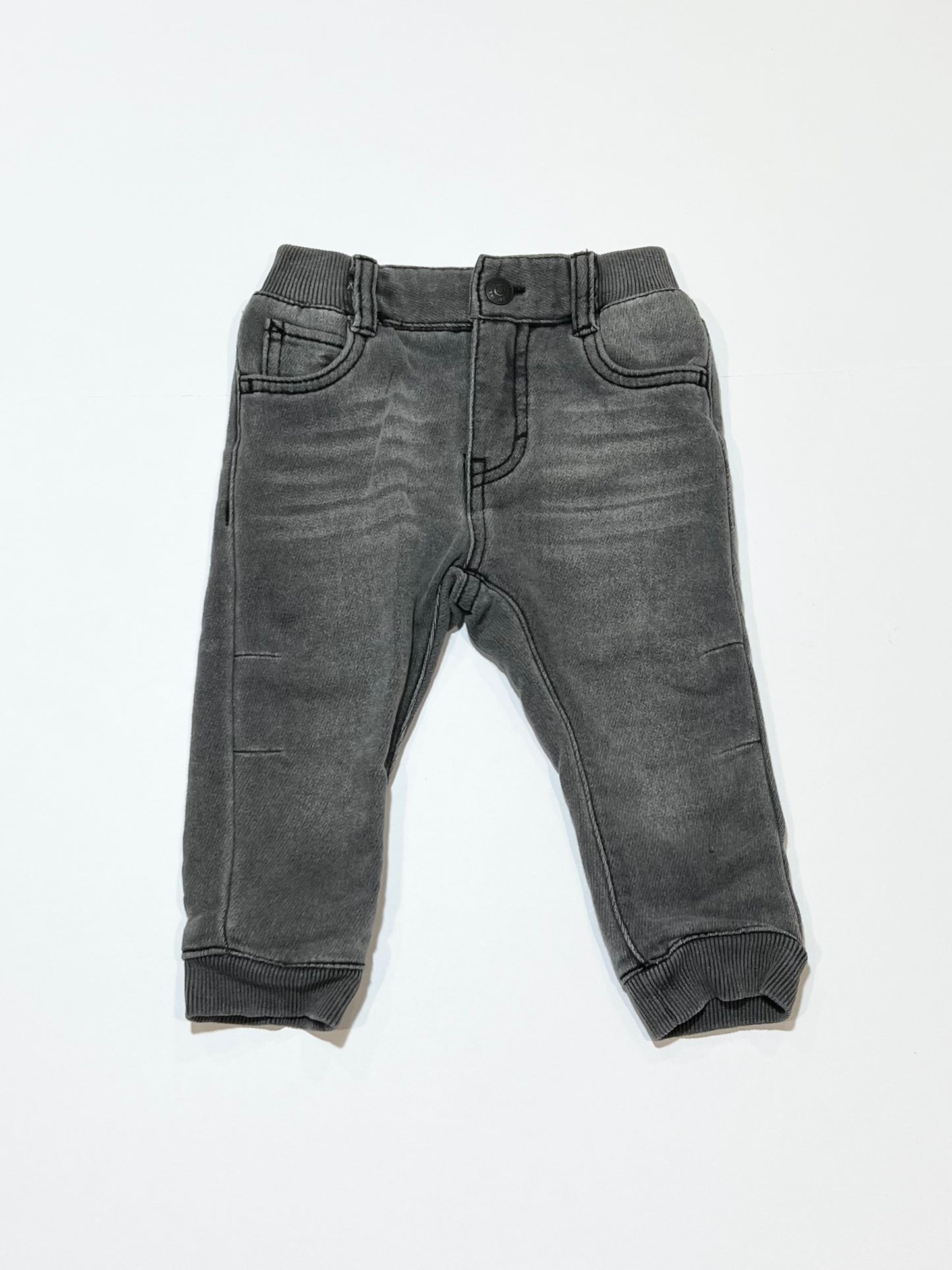Grey knit joggers - Size 1