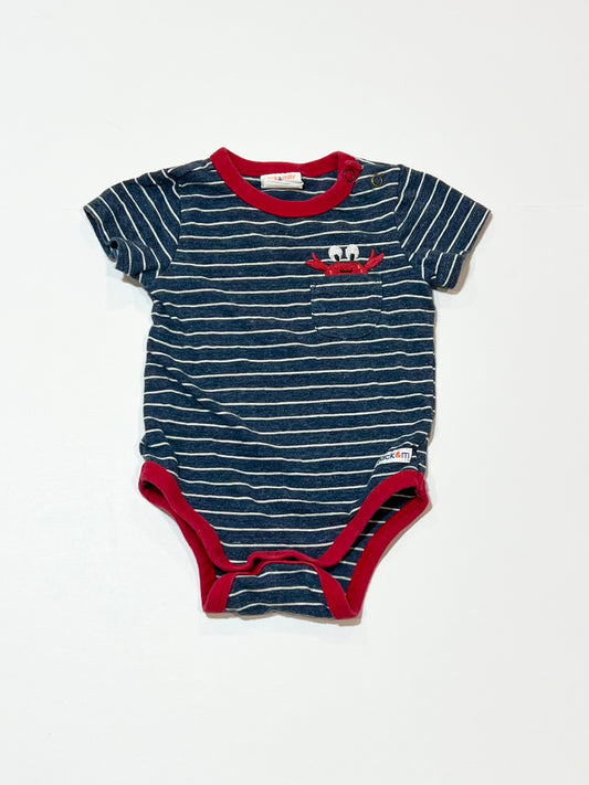 Striped crab bodysuit - Size 000