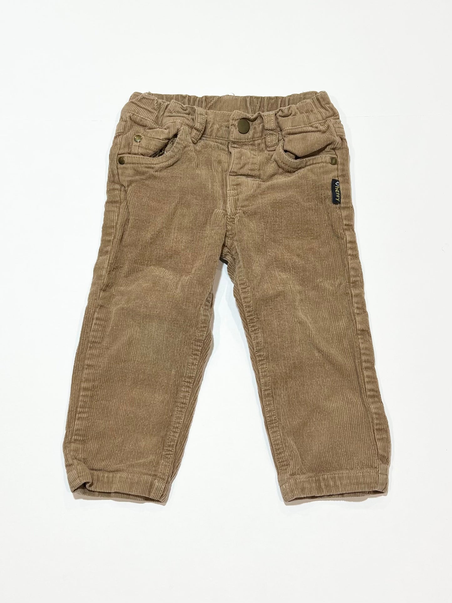 Tan corduroy pants - Size 1