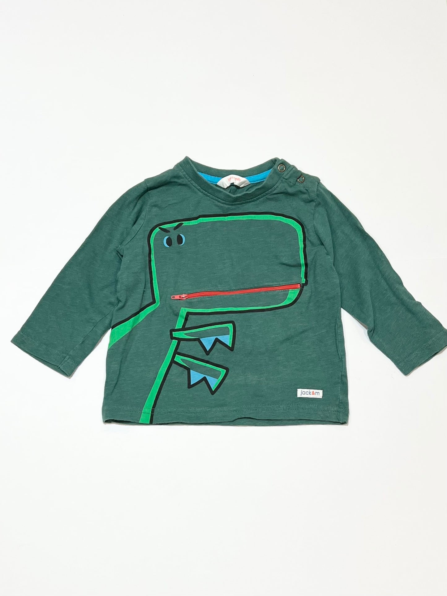 Green dinosaur top - Size 1