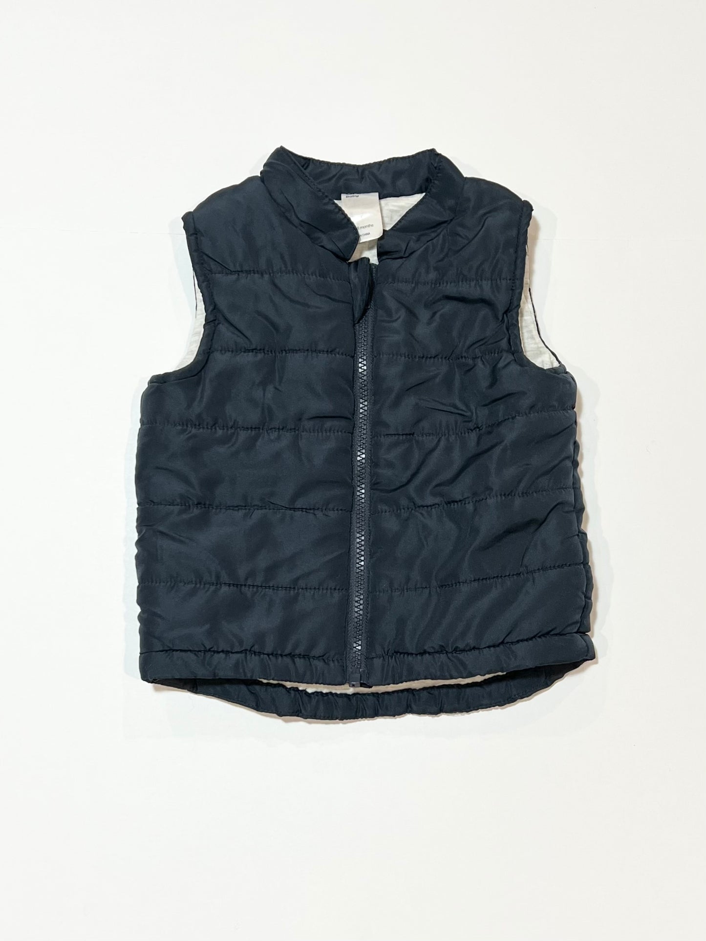 Grey puffer vest - Size 1