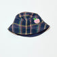 Checkered sun hat - Size 1-3 years