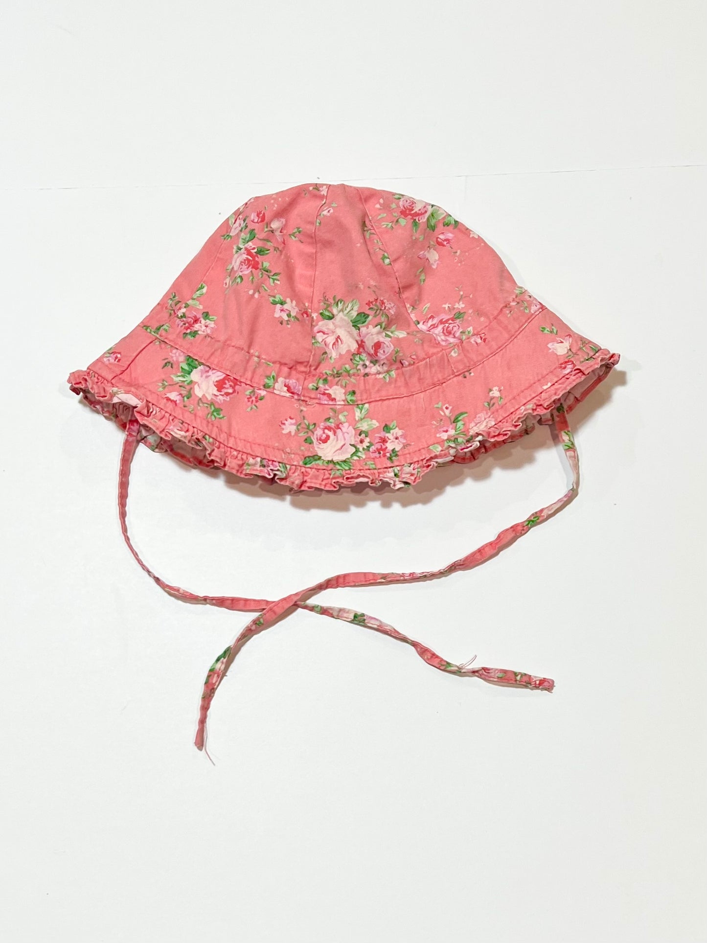 Floral sun hat - Size 8-24 months