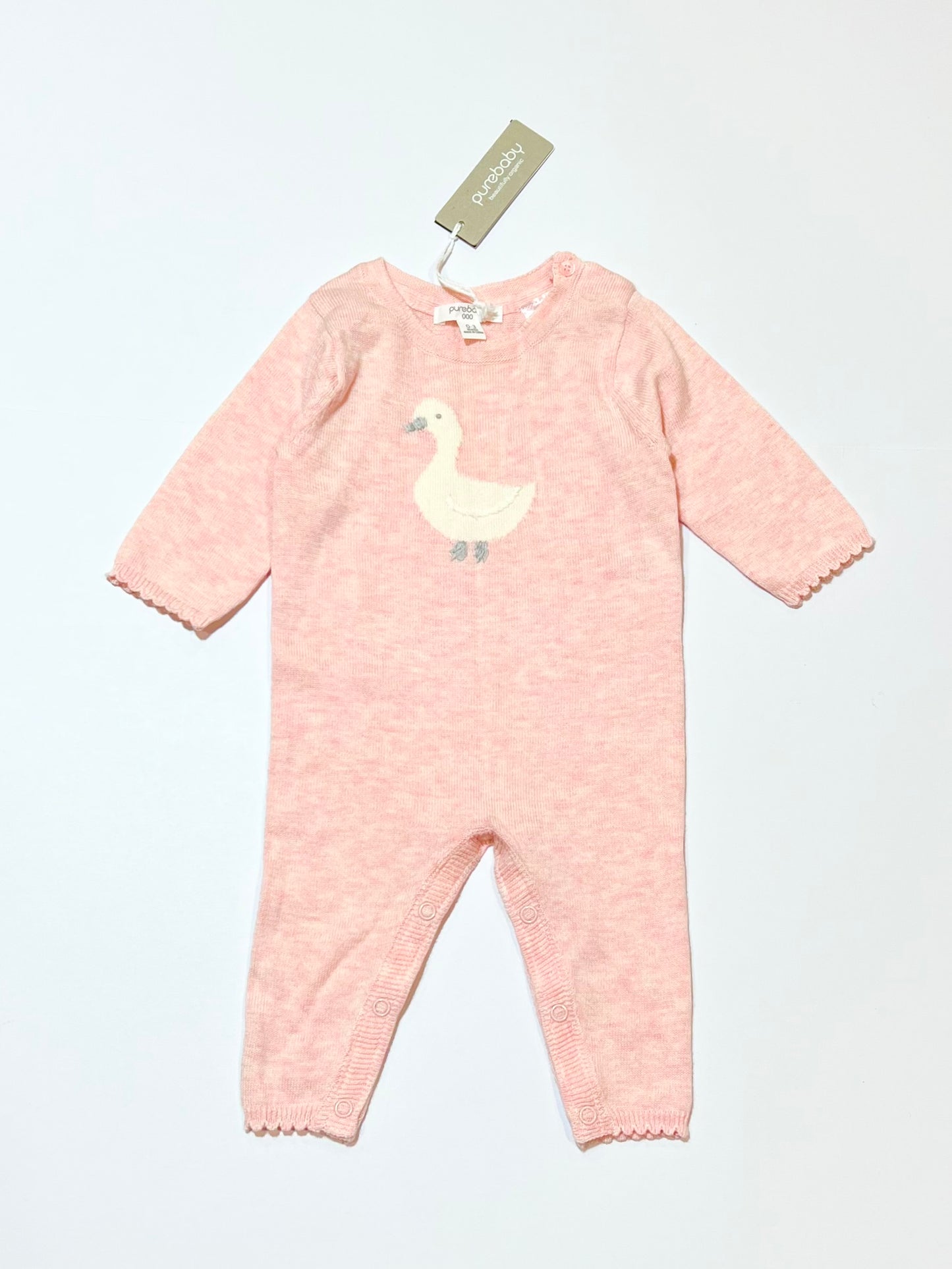 Duck knit onesie brand new - Size 000