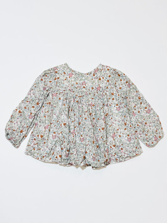 Floral cotton top - Size 1