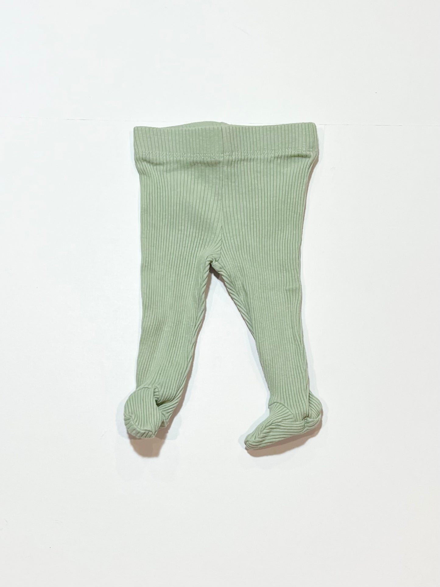 Ribbed footed pants - Size 00000