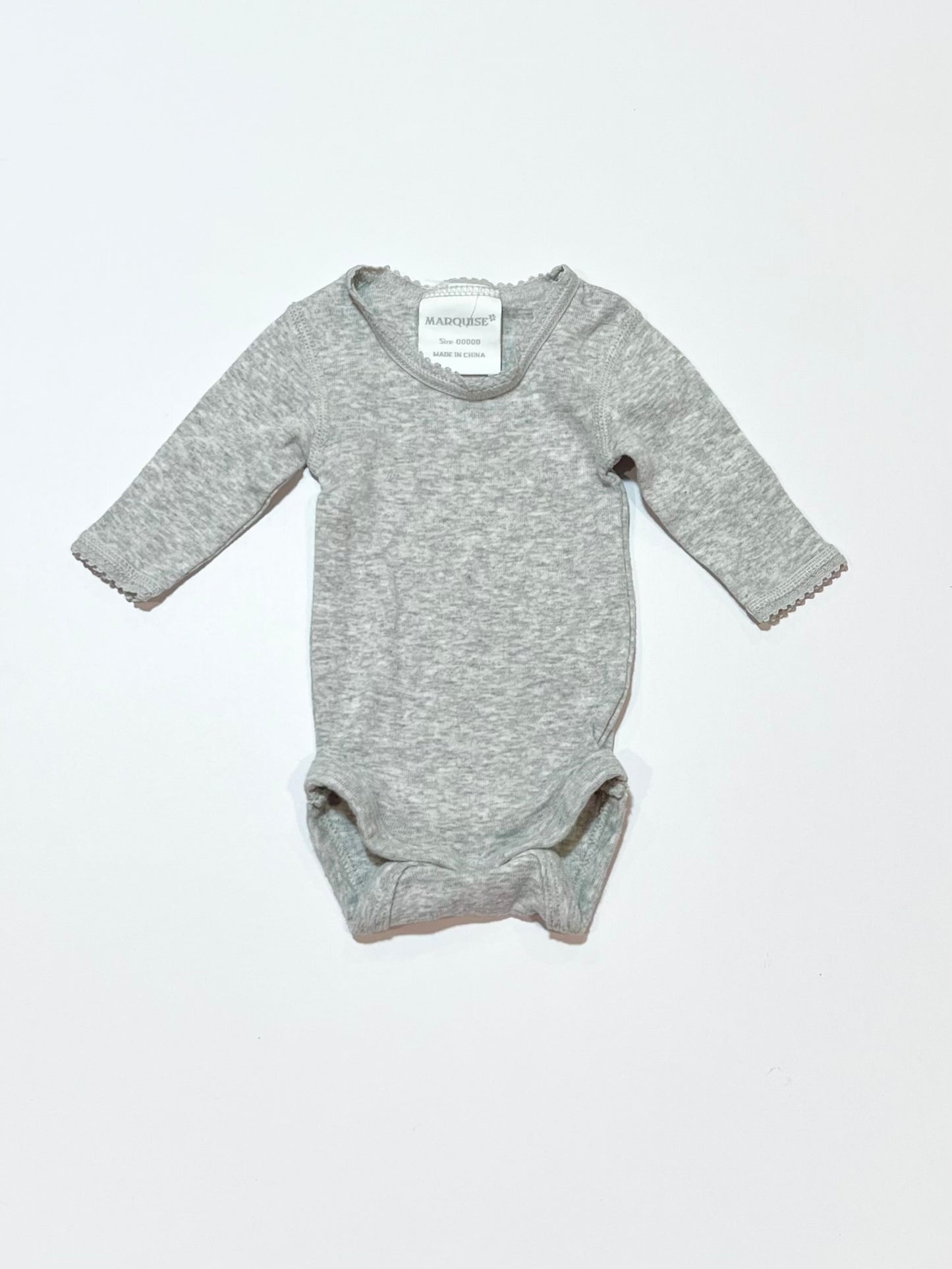 Grey bodysuit - Size 00000