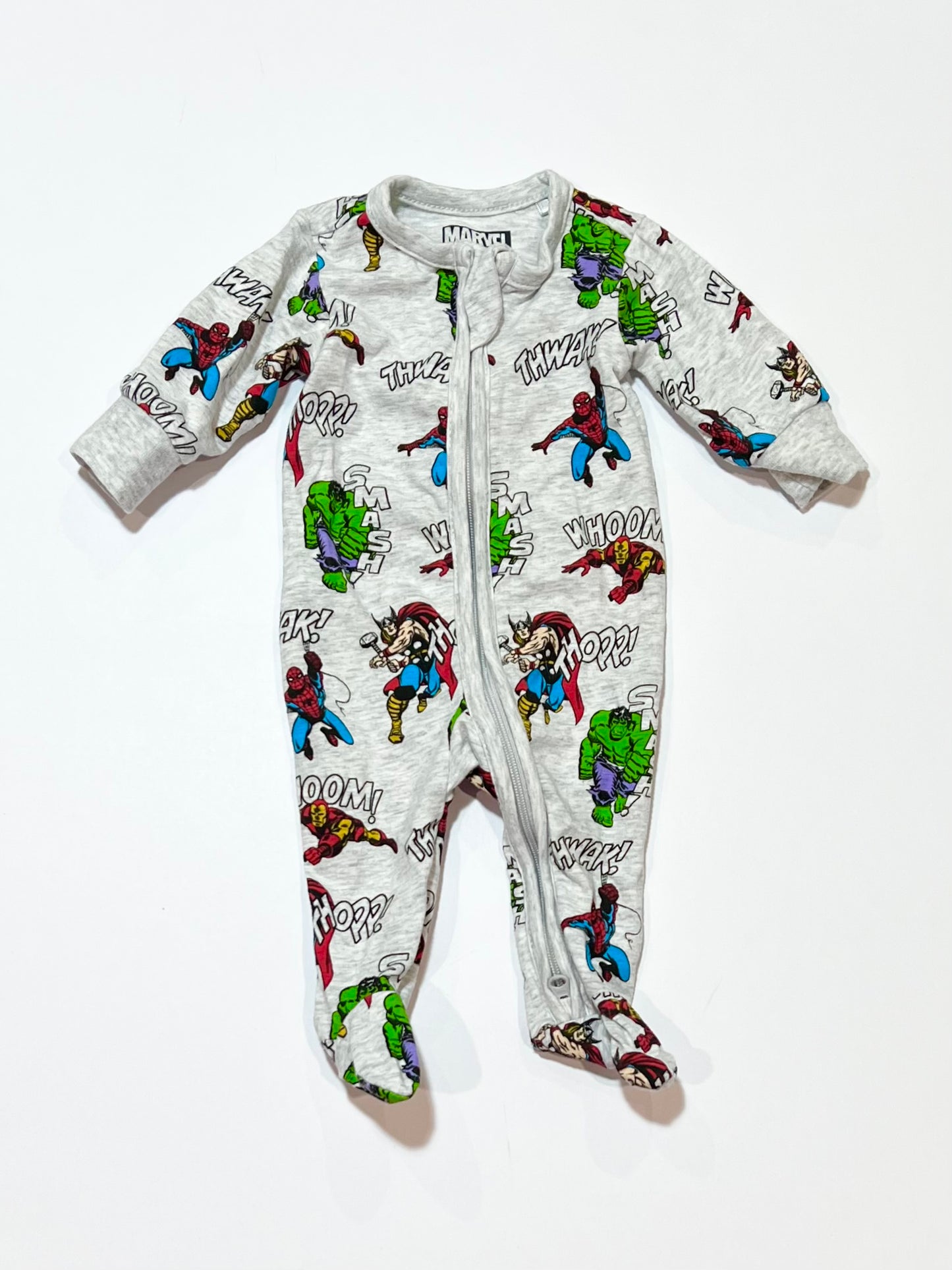 Heroes zip onesie - Size 00000