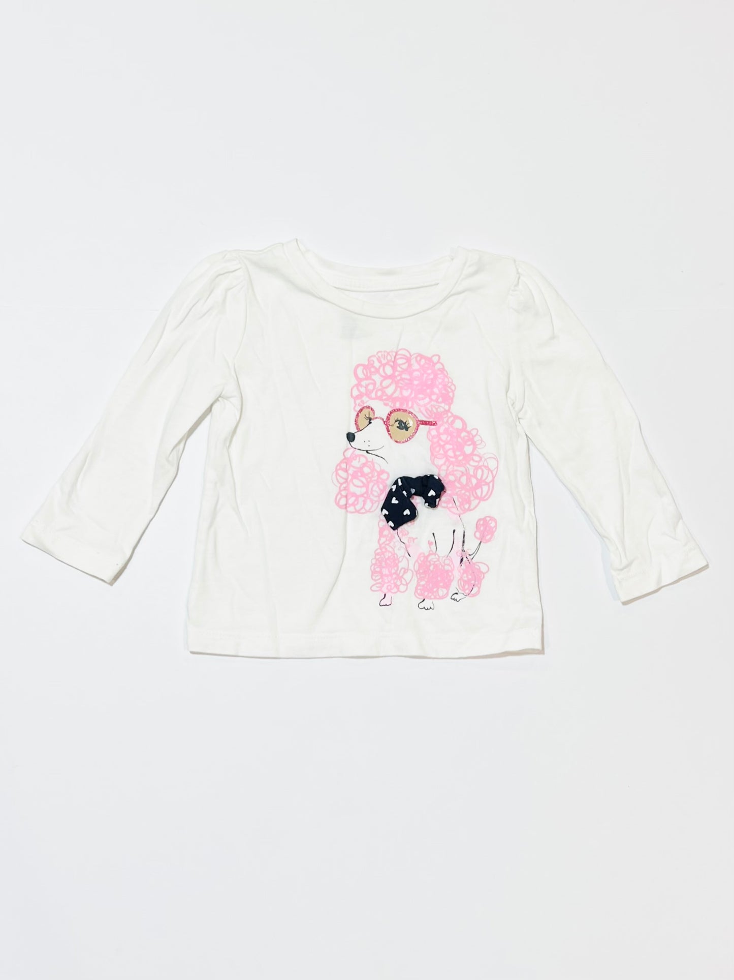 Pink poodle top - Size 1
