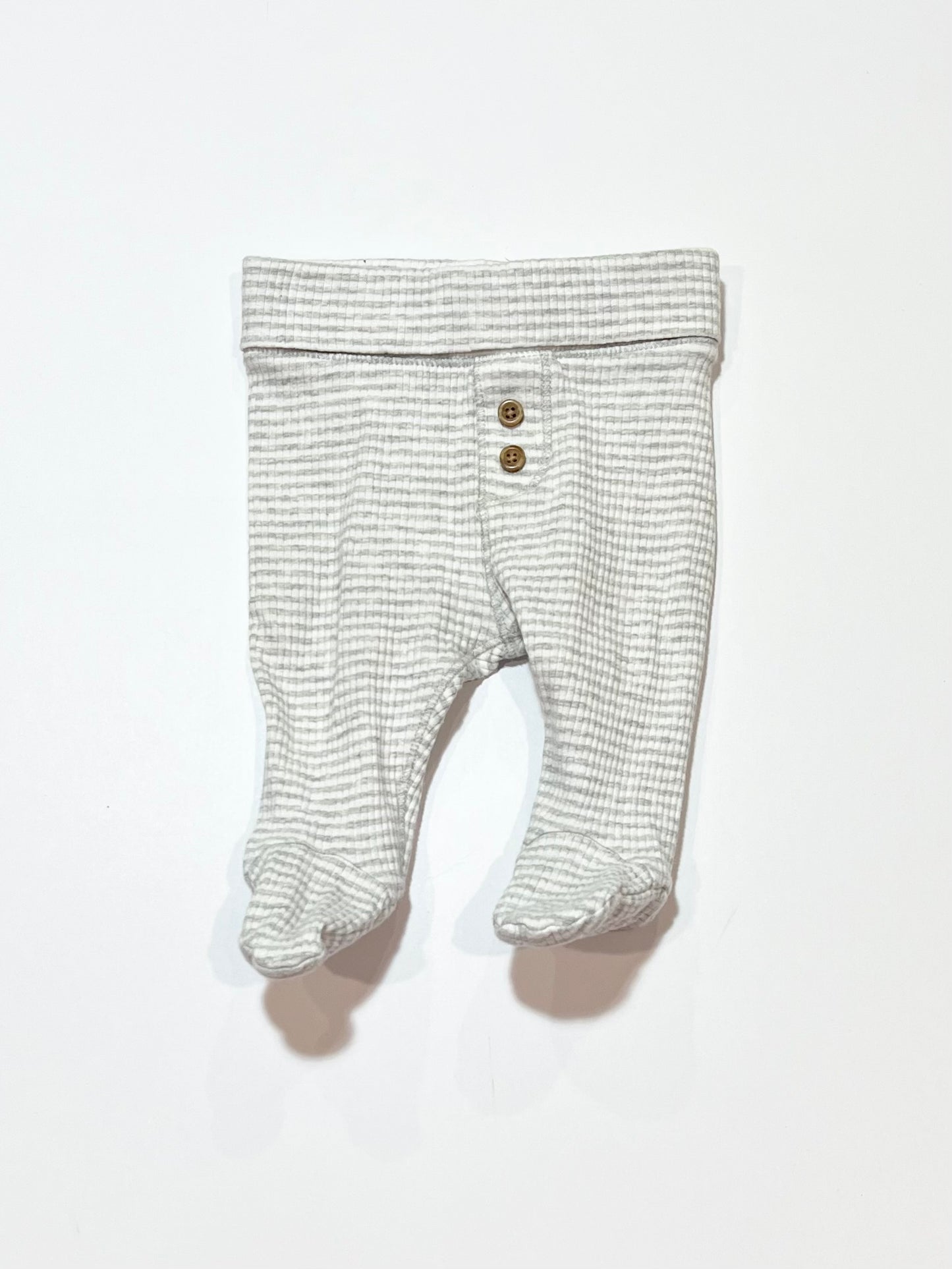 Ribbed footed pants - Size 0000
