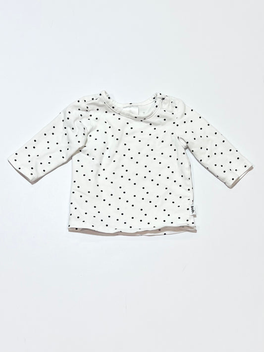 Spotty top - Size 0000