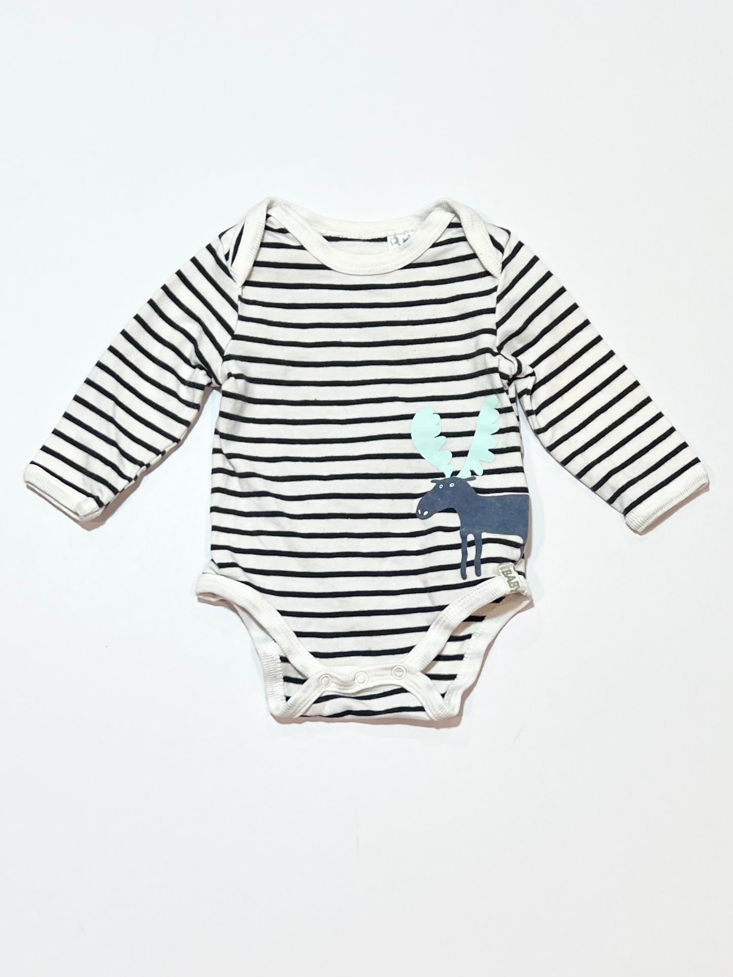 Striped moose bodysuit - Size 0000