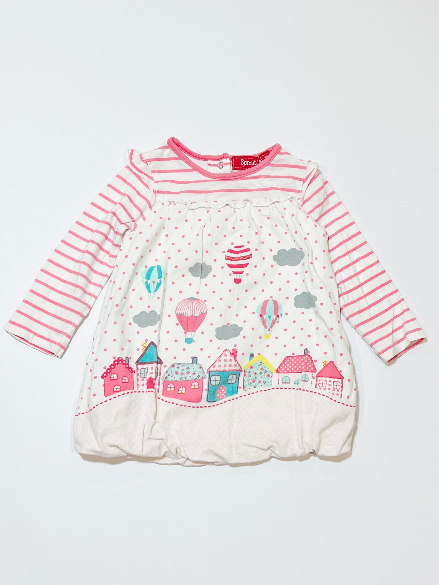 Balloons jersey dress - Size 1