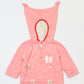Pink bunny hoodie - Size 1