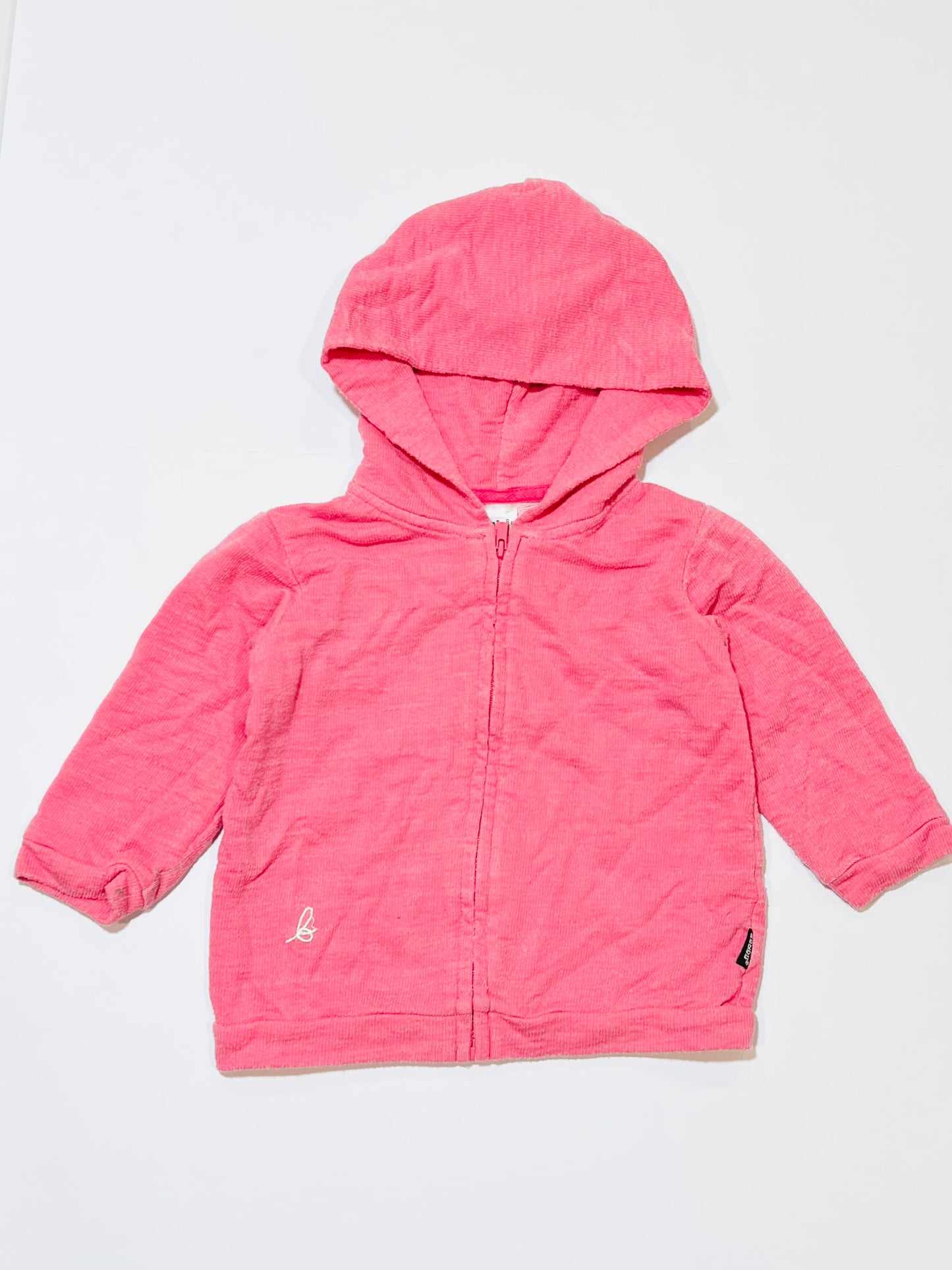 Pink zip hoodie - Size 1