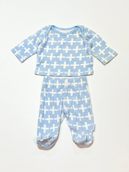 Blue cross set - Size 0000