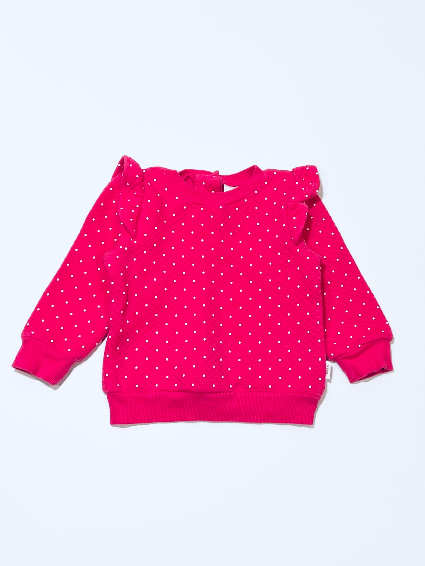 Pink spot sweater - Size 1