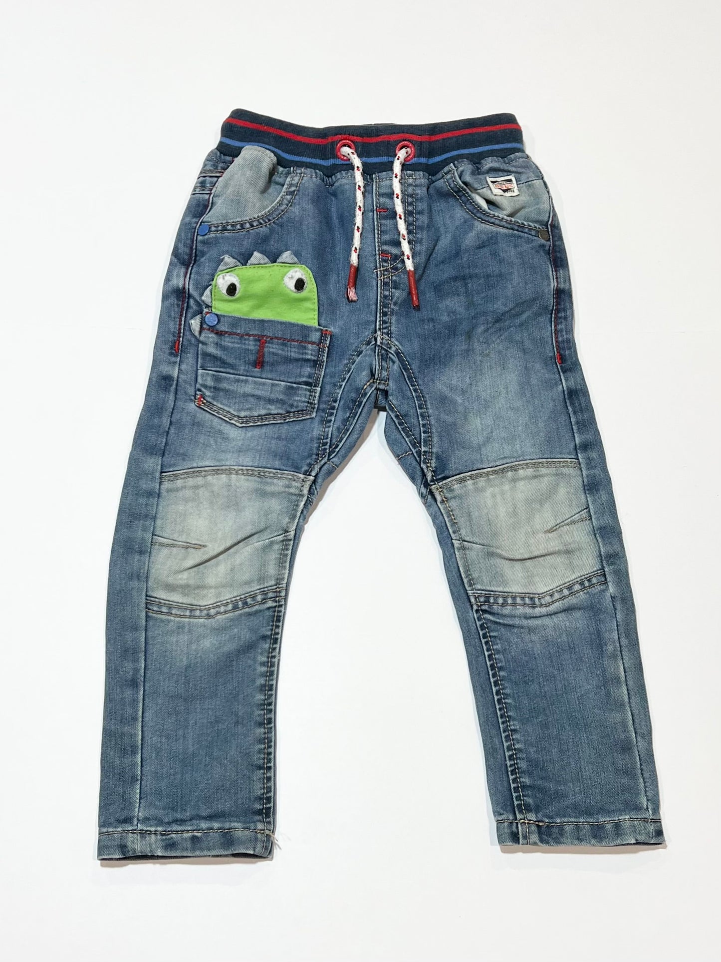 Denim croc jeans - Size 2
